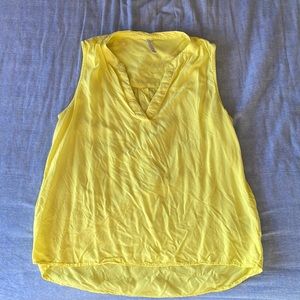 Yellow tank top. Brand - AMISU